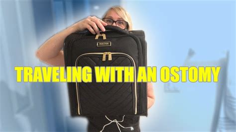 flying with an ostomy bag.